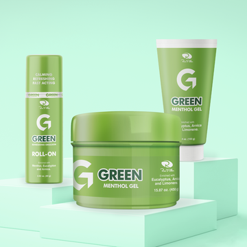 Bundle Green Menthol Relief and Recovery Full 3 Set