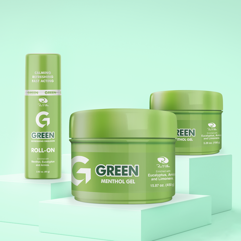 Bundle Green Menthol Relief and Recovery Full 3 Set