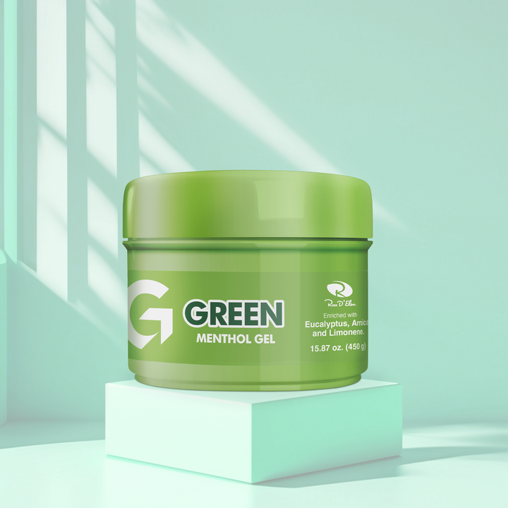 Ross D’ Elen Green Menthol Relief and Recovery GEL Large